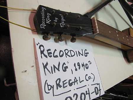 RECORDING KING/REGAL, LAP STEEL GUITAR